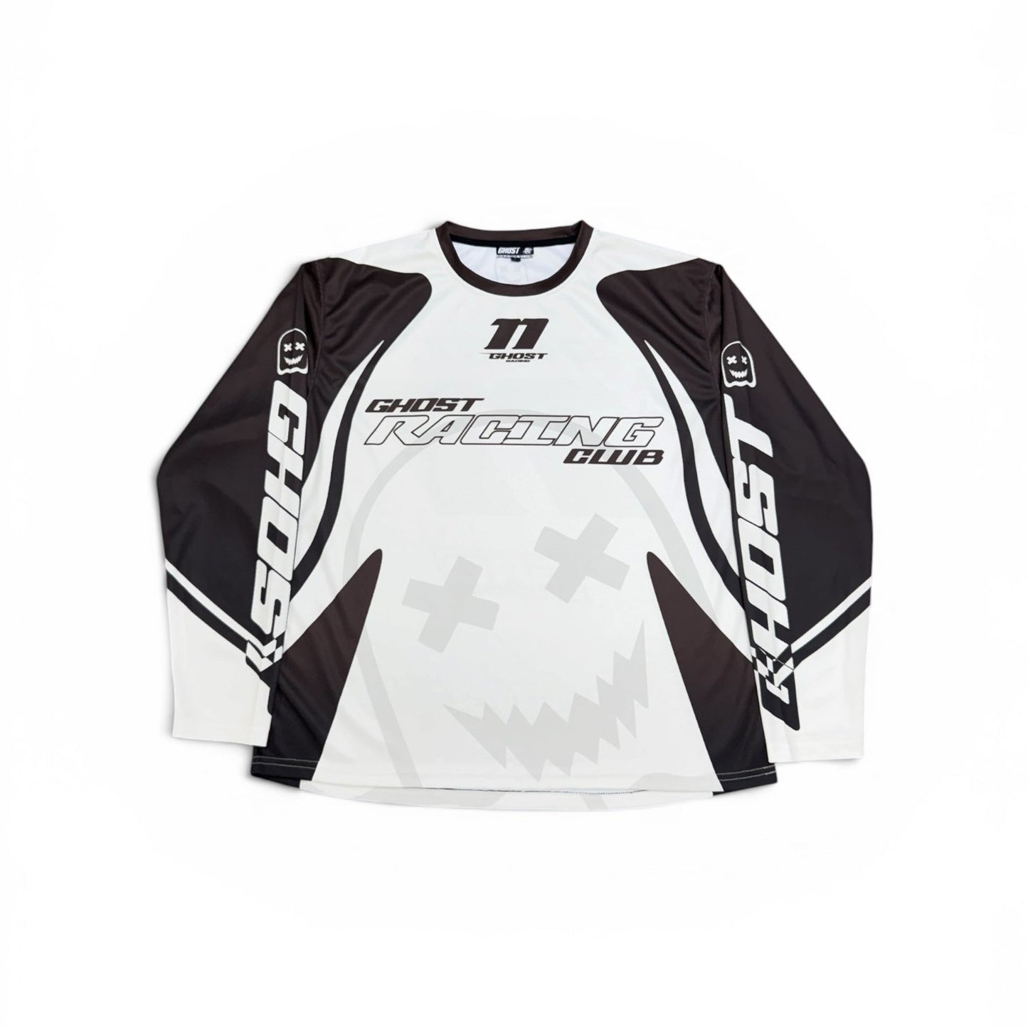 4V GRC 11 JERSEY - White & Brown