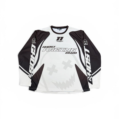 4V GRC 11 JERSEY - White & Brown