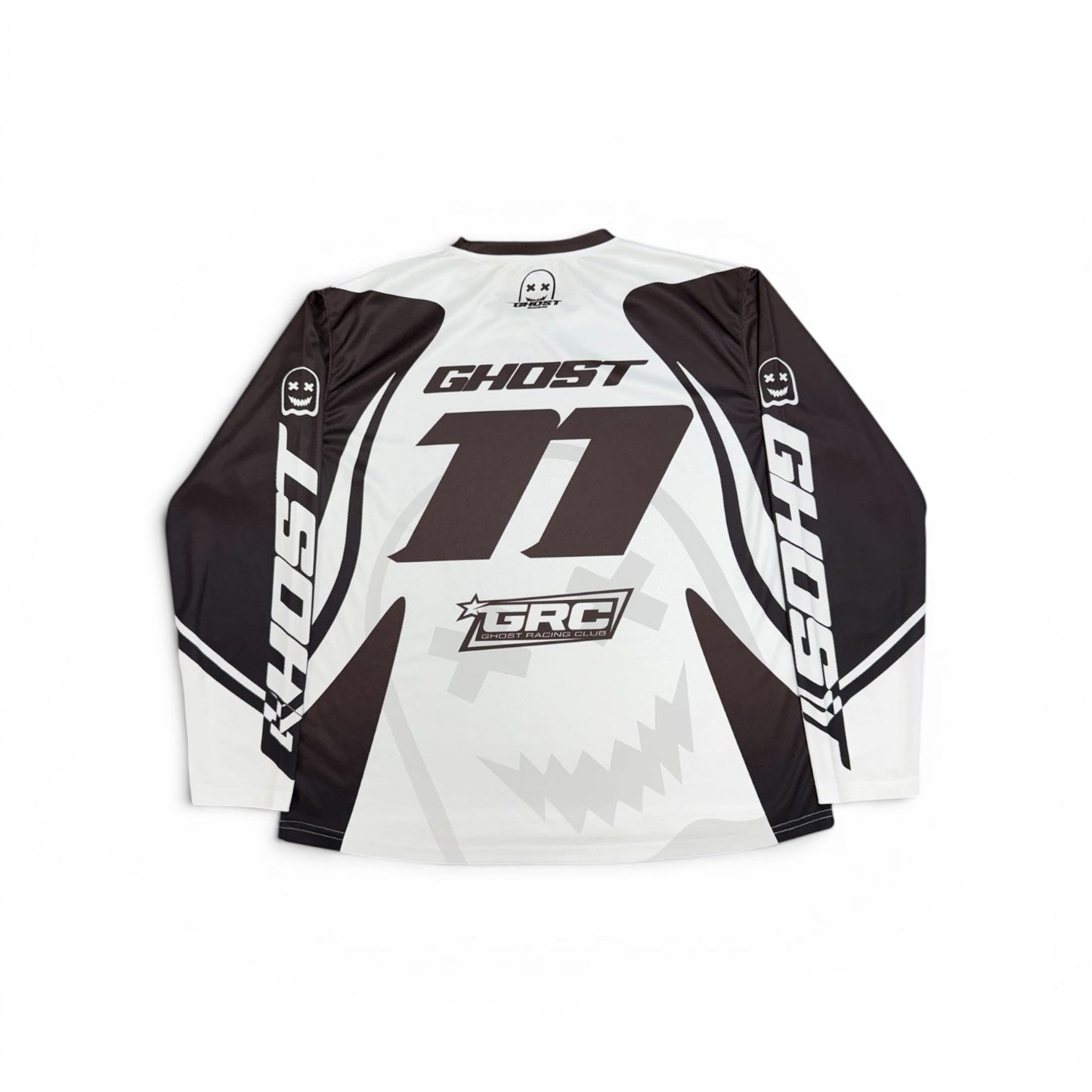 4V GRC 11 JERSEY - White & Brown