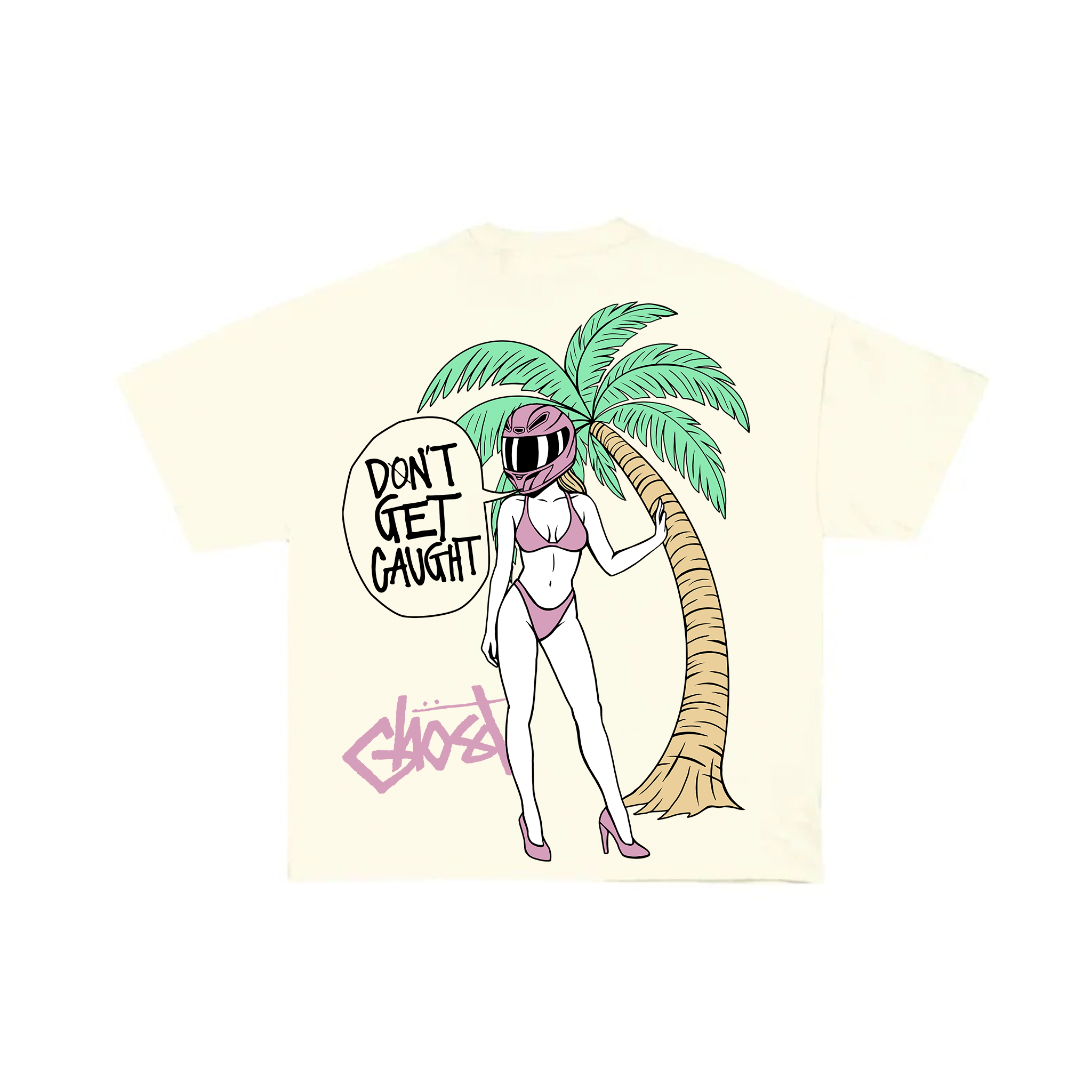 PALM ANGELS SHIRT - Cream