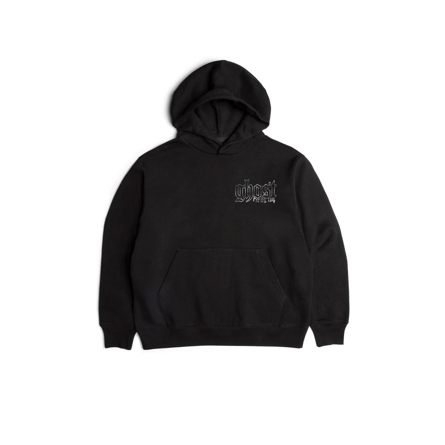 HEAVY WEIGHT REFLECTIVE HOODIE - Black
