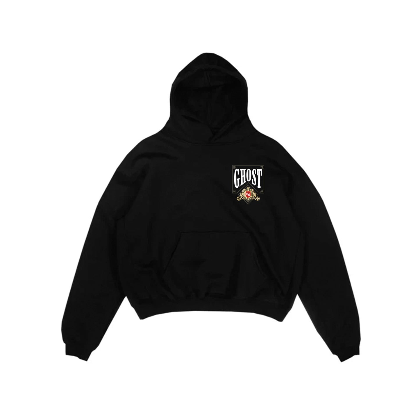 PLAYING CARD HOODIE - Black