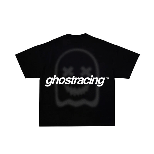 GHOSTRACINGCLUB LOGO SHIRT - Black
