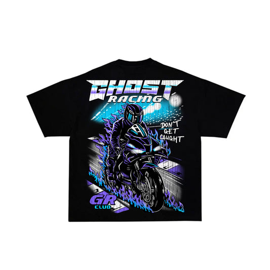 VINTAGE TRACK SHIRT - Black