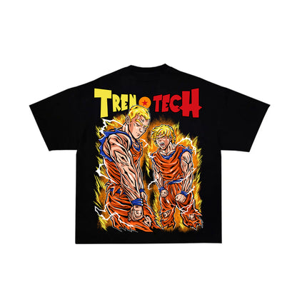DRAGONBALL TREN SHIRT - Black