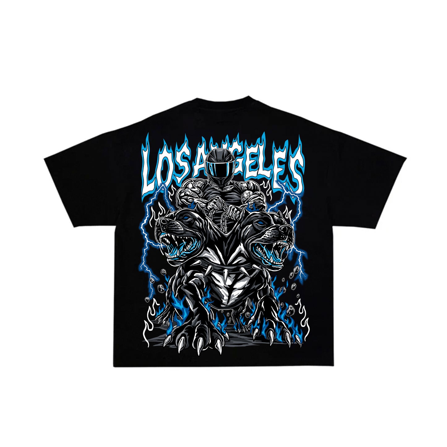 BLUE LOS ANGELES GXT SHIRT - Black