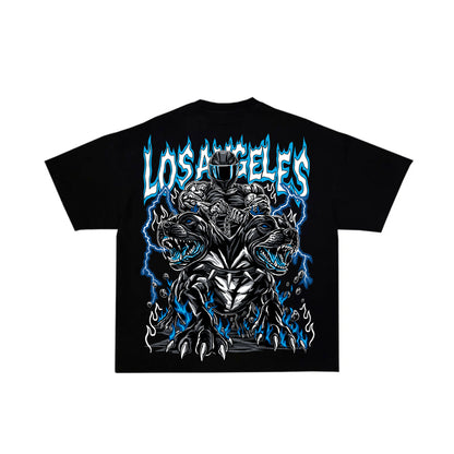 BLUE LOS ANGELES GXT SHIRT - Black