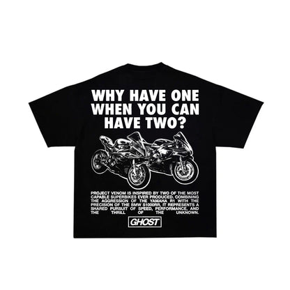 2 IS ALWAYS BETTER SHIRT - Black