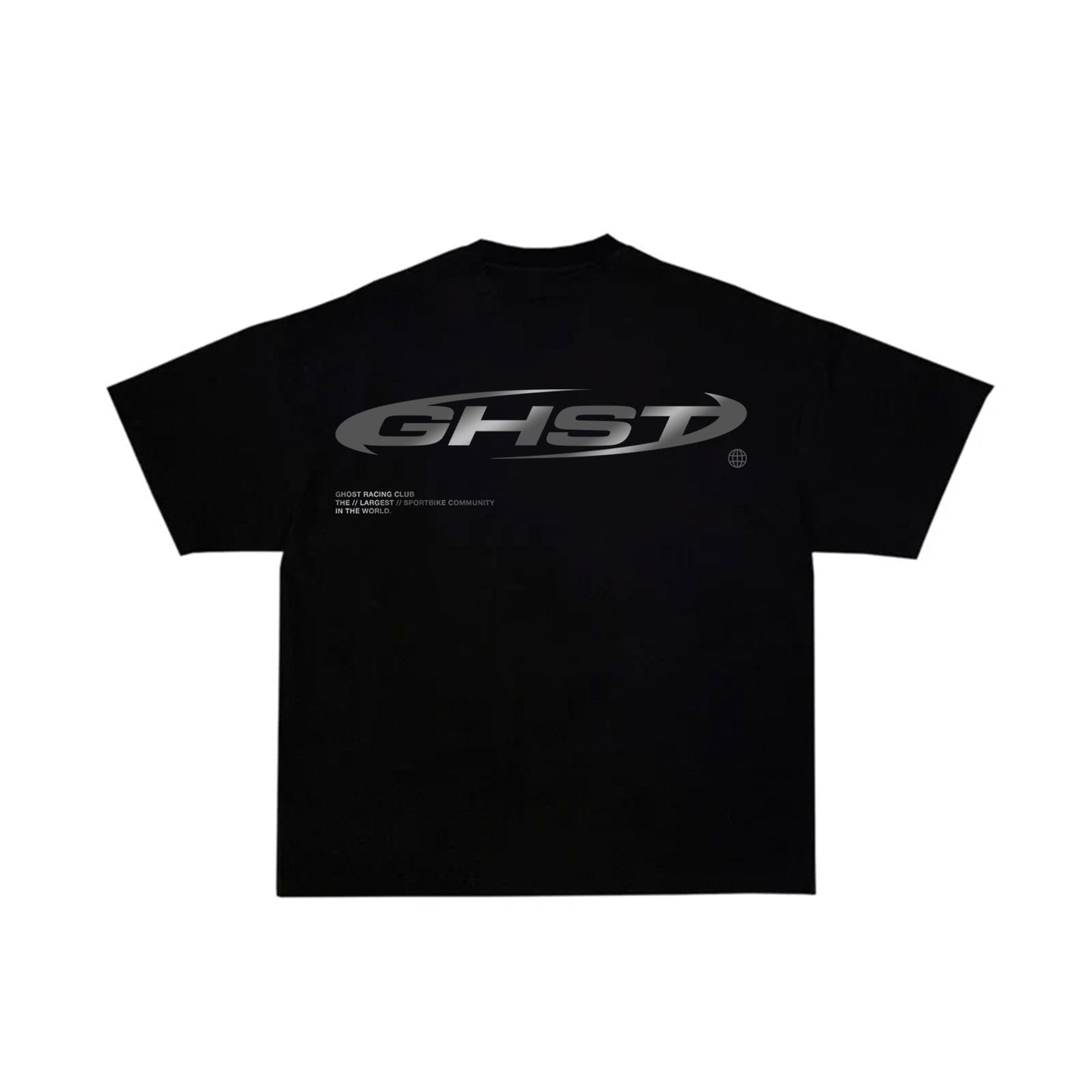 REFLECTIVE GHST SHIRT - Black
