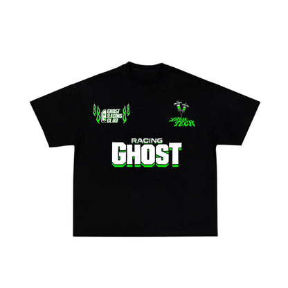ROIDED OUT BIKER SHIRT - Black