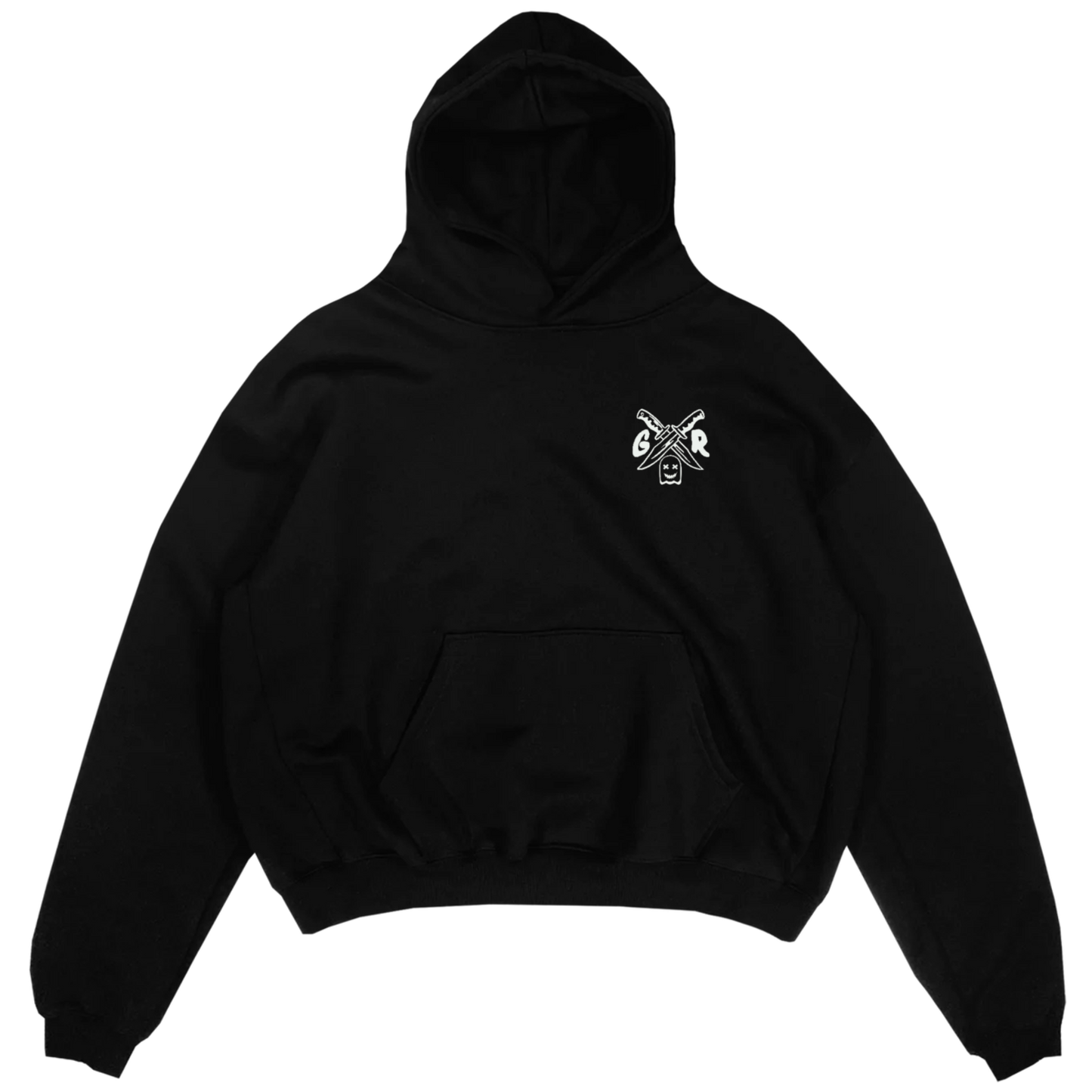 GHOST VS EVERYBODY HOODIE - Black