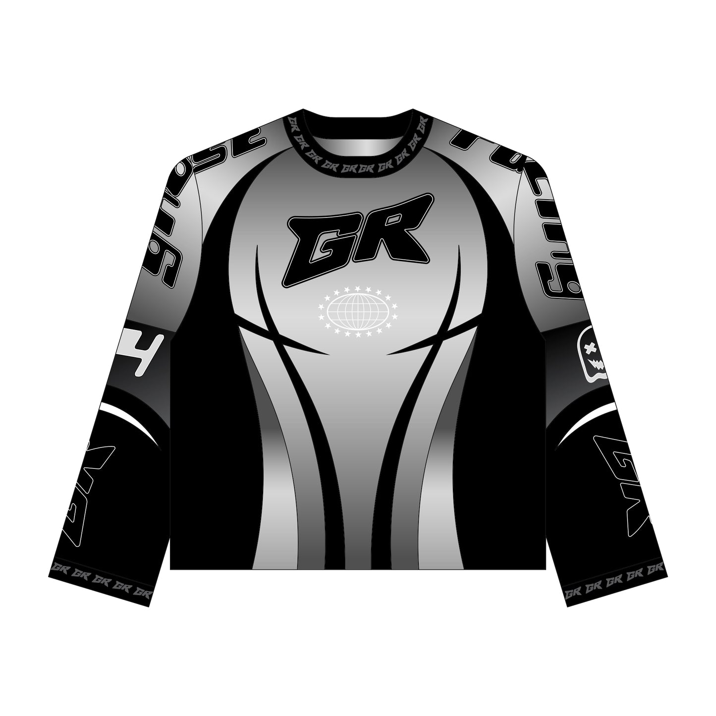 Y2K SOFT AF JERSEY - Monochrome